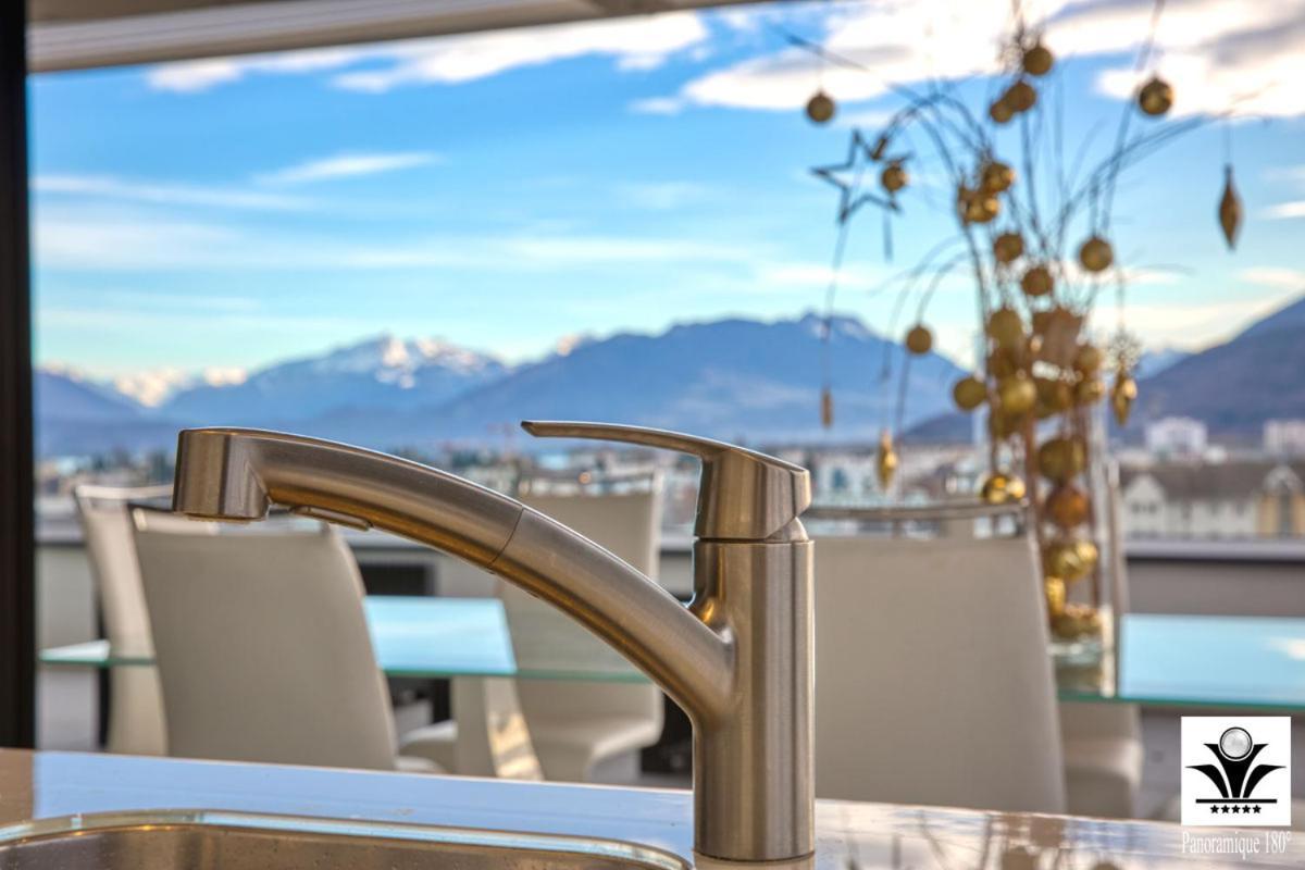 Panoramique 180 Lac Et Montagne Et Nid Secret Spa Romantique Annecy Exterior photo